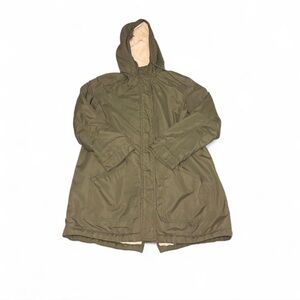 Old Navy Olive Green Parka Jacket with Hood